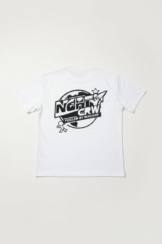 White-Black Shirt