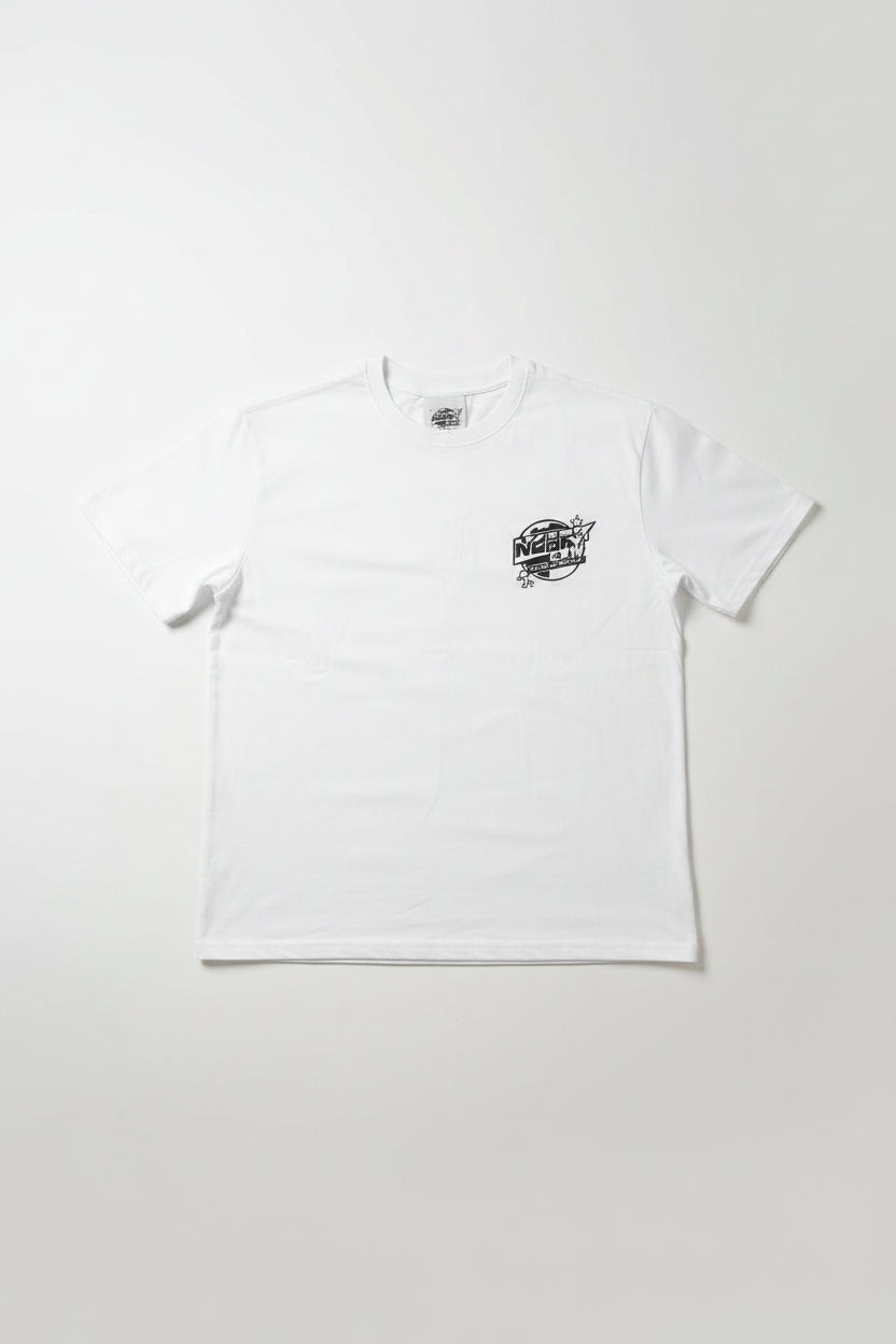 White-Black Shirt