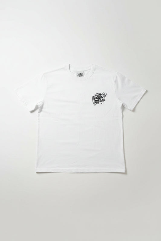 White-Black Shirt