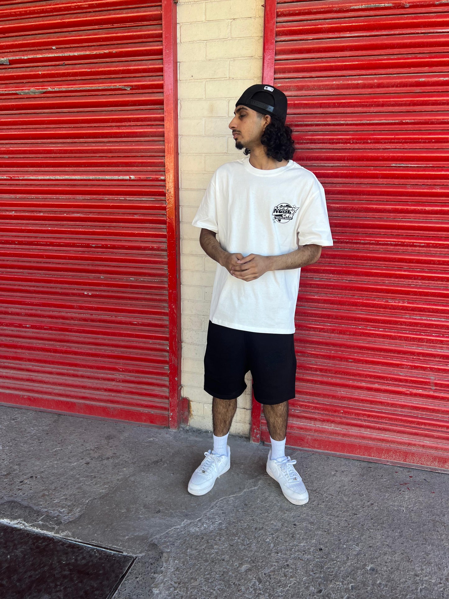 White-Black Shirt